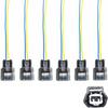 6PCS Fuel Injector Nozzle Connector Plug Harness Pigtail 16600-38Y10 16600-5S700 16600-5S701 Replacement for Nissan Frontier 3.3L 1999-2006 for