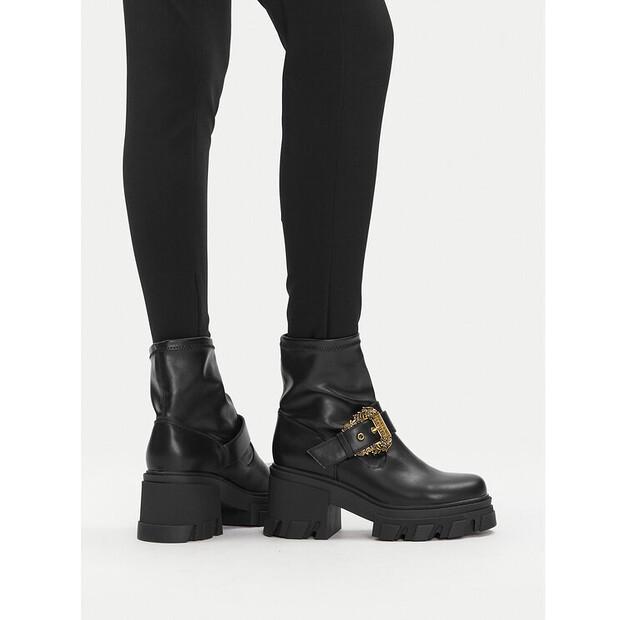 Versace Jeans Couture 79VA3S80 Ankle Boots, Black