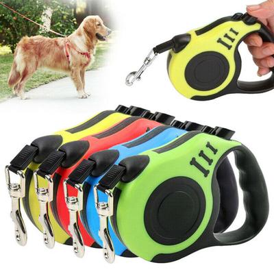 Retractable Dog Leash with Anti-Slip Handle for Small Medium Dogs Teddy