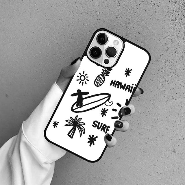 Surfing Hawaii Paradise Coque Shell For iPhone 17 Air 15 16 14 13 12 Pro Max 11 Pro Max Plus Phone Case Cover