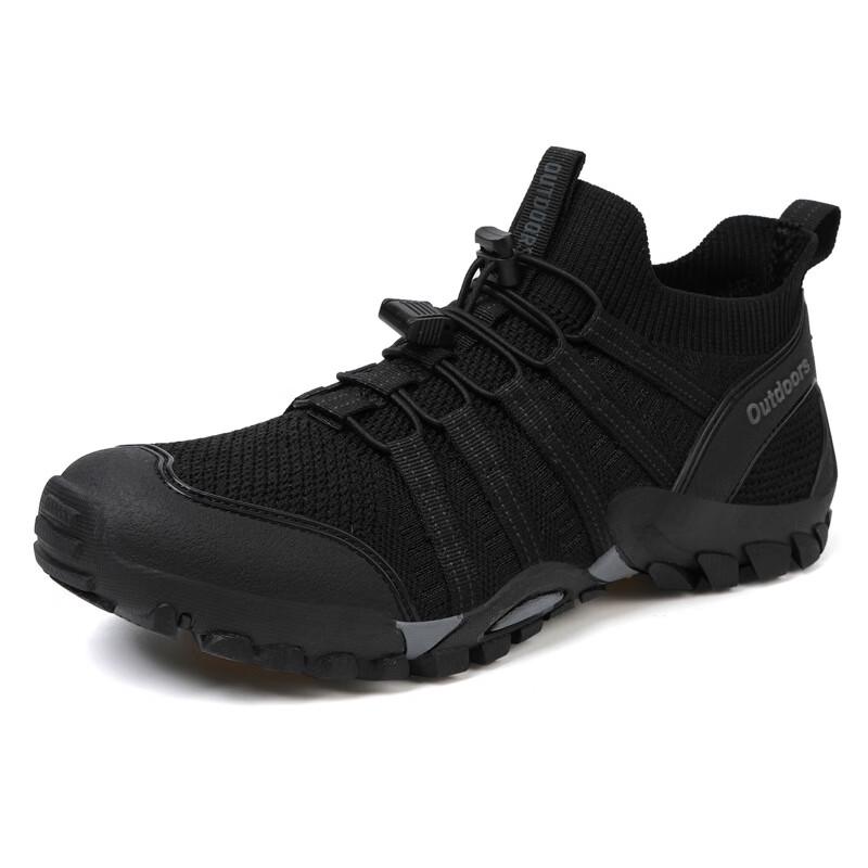 Bo Zong Men s Breathable Flyknit Outdoor Hiking & Wading Shoes 46