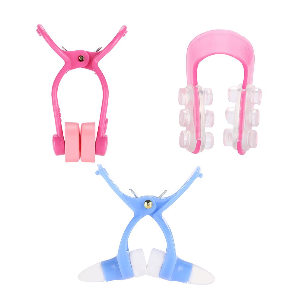 

3pcs Nose Shaper Massager Clip Straightening Beauty Clip Nose Up Clip Correction Set New