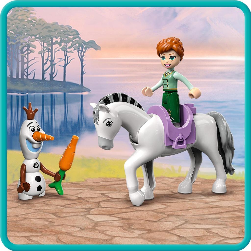 LEGO Disney Princess Anna and Olaf's Fun Castle 43204, Toy, Building Blocks, Gift, Castle, Princess, Girls, Ages 4 and Up