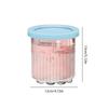 4Piece Sets Creative Ice Cream PC Cup Creami Ice Cream Storage Containers With Lids and Scoop Apply To Ninja Creami NC500 NC501