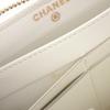 Chanel Purse White Leather Women