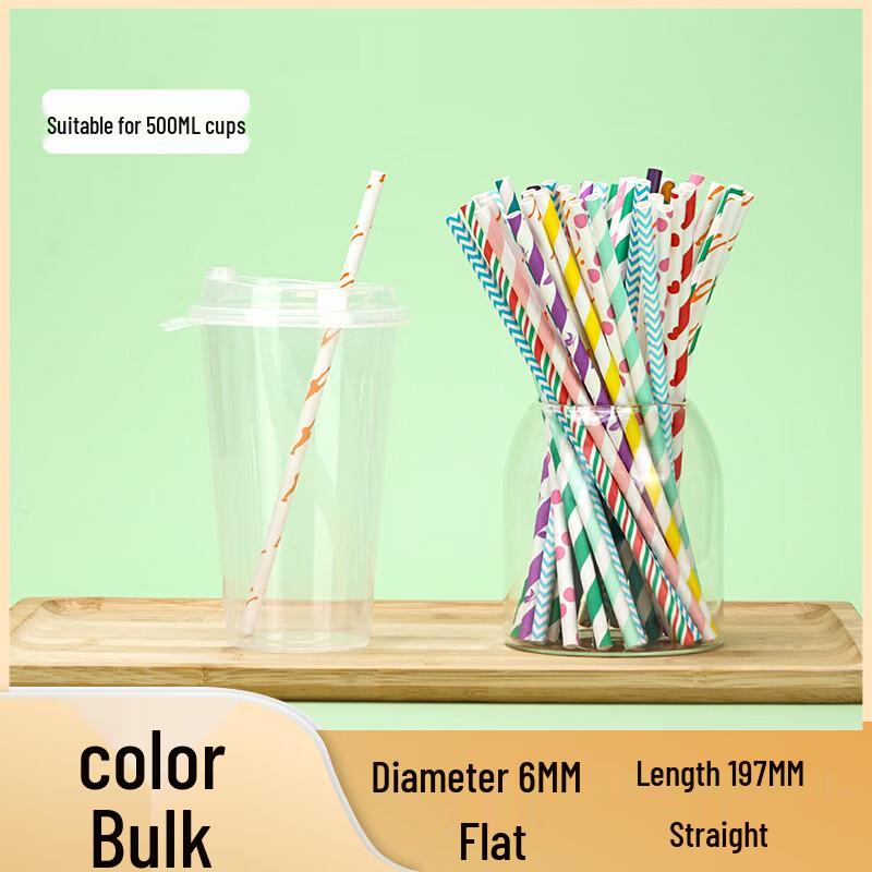 

Individually Wrapped Degradable Paper Straws