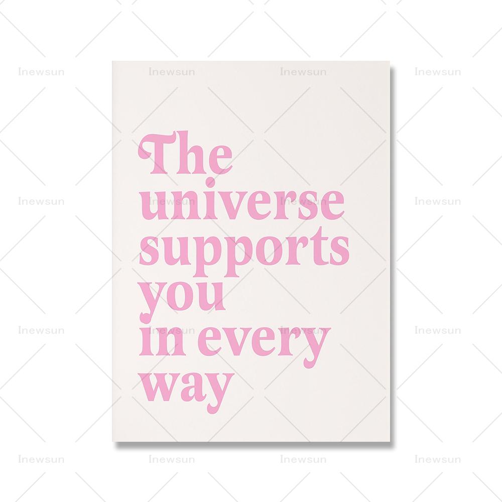 

Абстрактные Солнце Луна Принты Ежедневный Манифест Плакат Закон Притяжения Ангел Числа Холст Картина Вселенная Цитата Настенные Картины 21x30cm No Framed