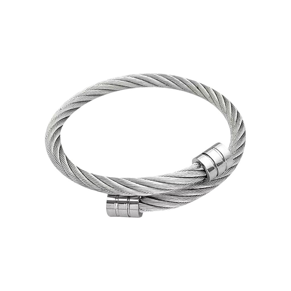 Bracelet, Lymphatic Drainage Bracelet, Titanium Ion Bracelet, Titanium Ion Open Adjustable Bracelet For Men And Women