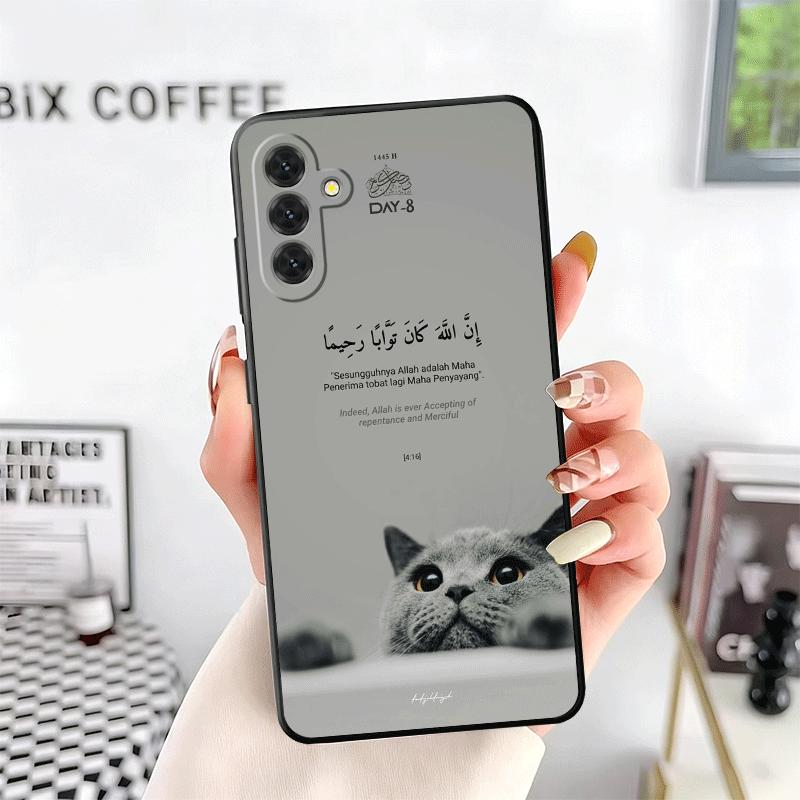 

Islam The Quran Arabic Art Soft Phone Case for Samsung A17 A37 A57 A16 A26 A36 A56 A15 A25 A35 A55 A14 A24 A34 A54 A13 A23 A33 A Samsung A37
