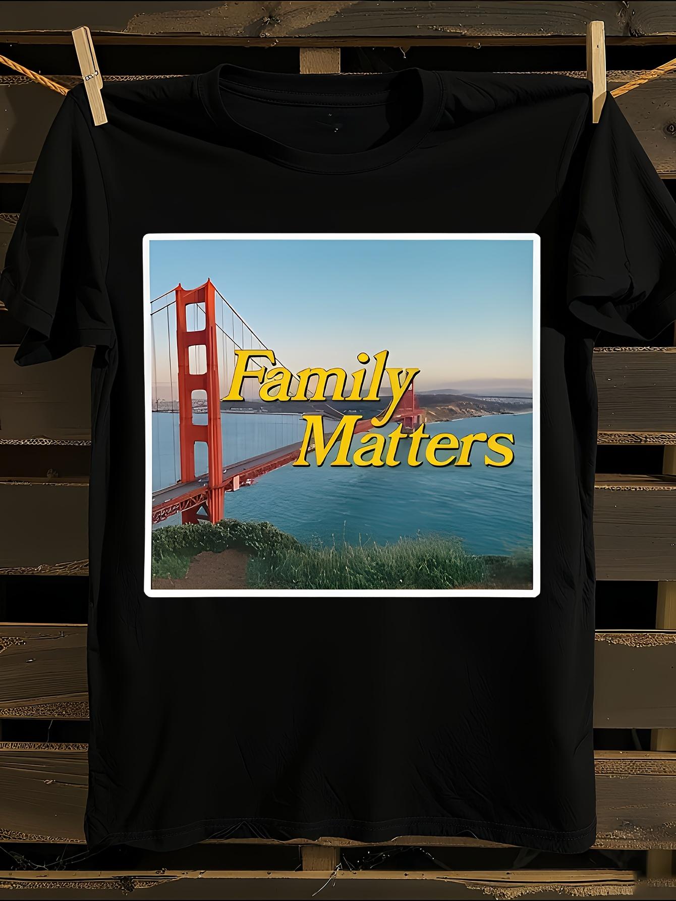 Family Matters TV Show Graphic T-shirt S