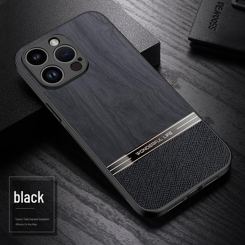 iPhone 17 Pro Max Case, Wood Grain, Full Coverage, Skin-Friendly, Simple, Durable