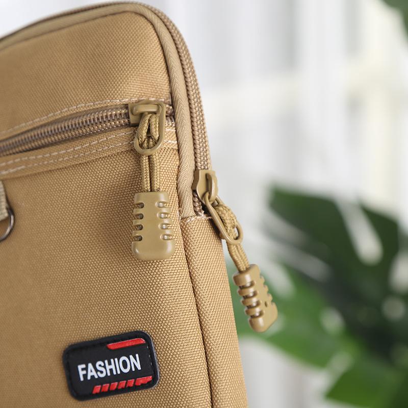 Geantă de talie militară în aer liber cu două straturi Husă pentru telefon pentru bărbați, pentru camping, vânătoare, husă tactică pentru talie LXY