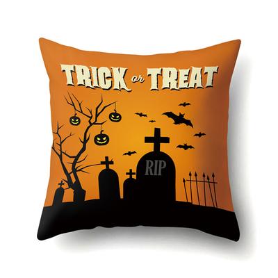 Halloween Kissenbezug Auto Lendenkissen Kürbis Sofa Kissenbezug Büro Zuhause Wohnzimmer Kissenbezug