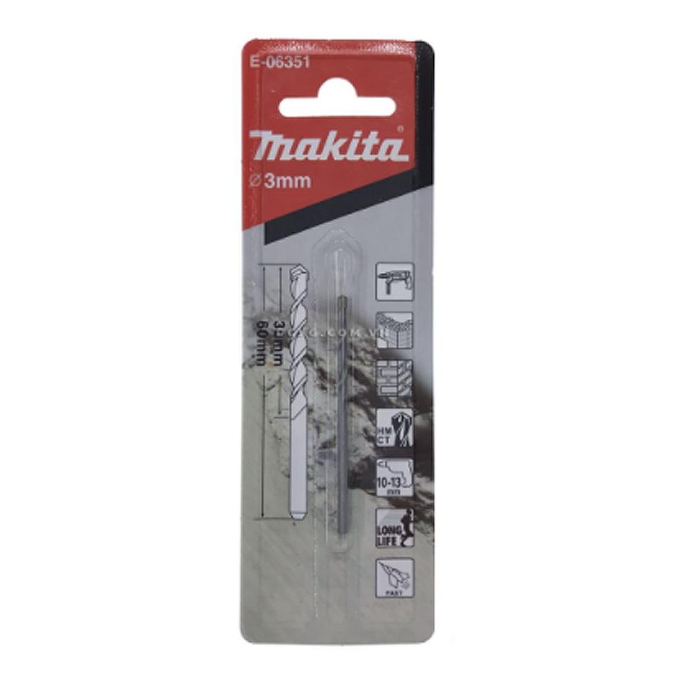 

Бита для бетона Makida E 06351 [TCT 3I60MM]