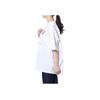 Nike Letter Print Fitted Crew Neck Short Sleeve T-Shirt Women Tops White DX7923-100