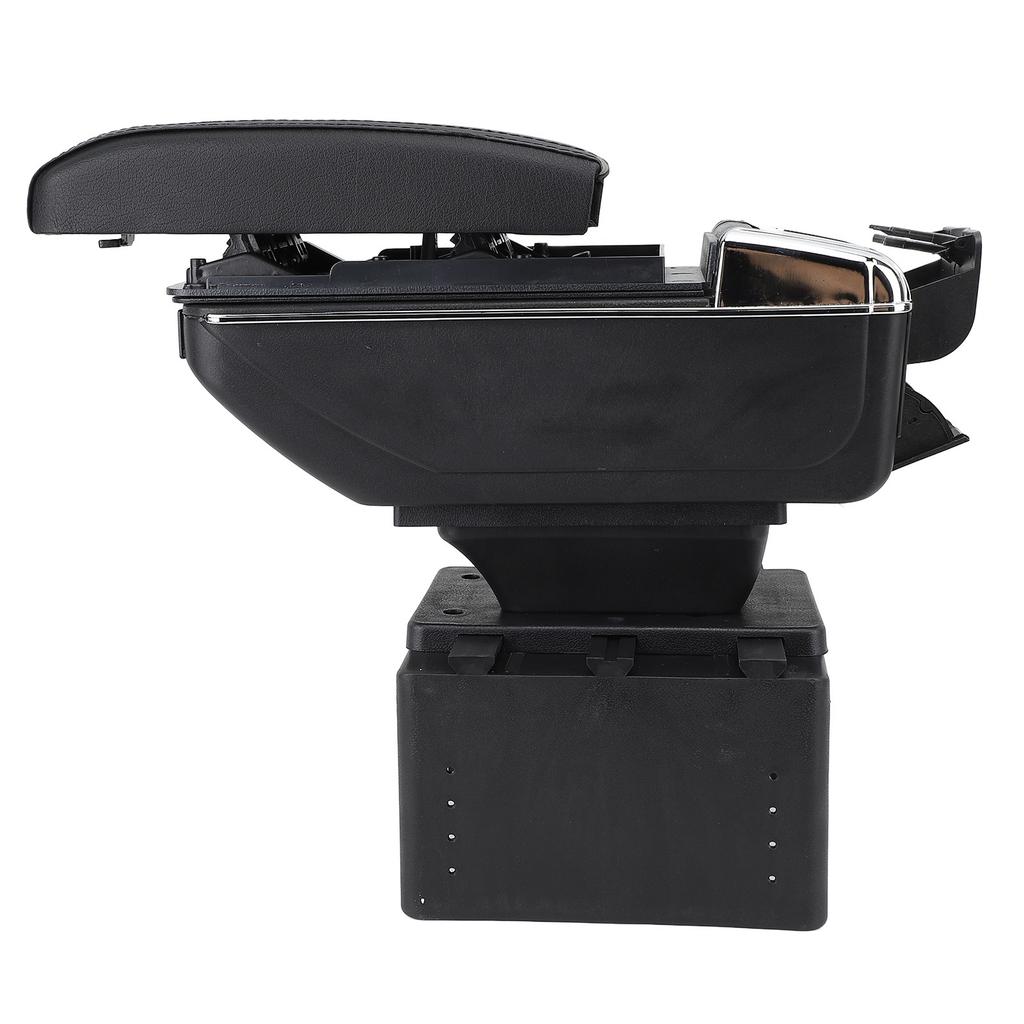 Przedni Środkowy Podłokietnik Konsoli Rozsuwany Podłokietnik Organizer Etui do Przechowywania Uniwersalny Pasuje do Większości