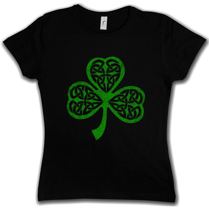 Celtic Knot Shamrock Green T-shirt