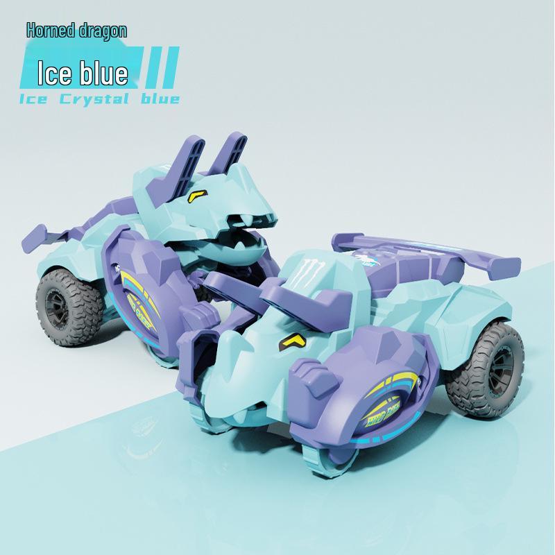 Dinosaur Deformation Toy Car for Kids Ages 3-6 - Popular Small Gift