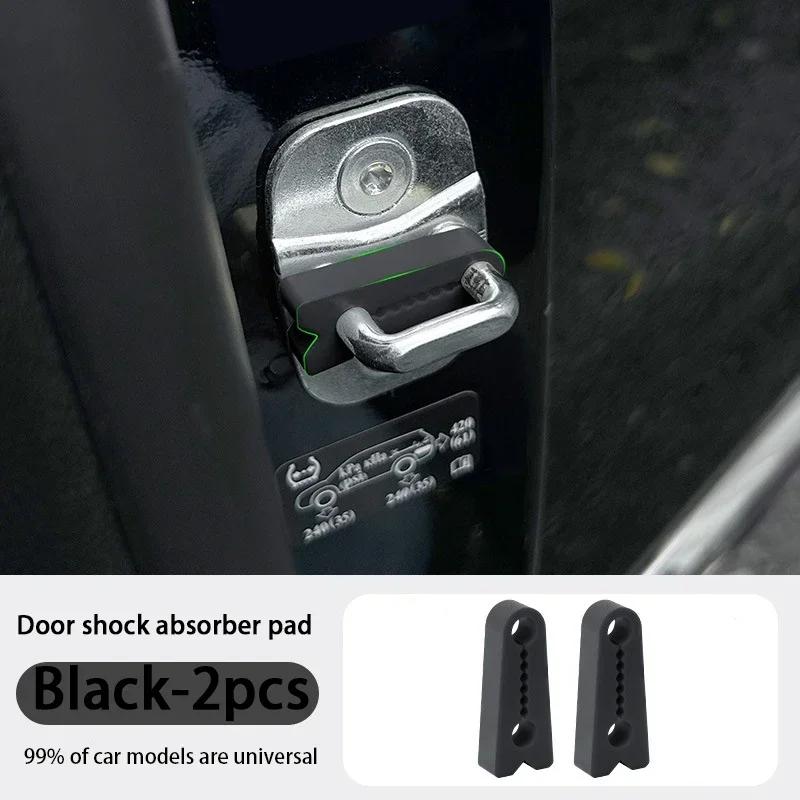 Universal Car Door Lock Sound Deadener Damper Buffer Door Shock Absorber Pad Protector for Ford Jeep Suzuki Dodge Accessories