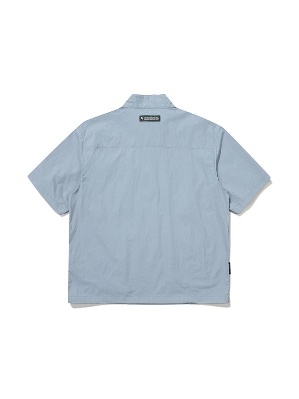 Bbc Earth Utility Pocket Short Sleeve Anorak_Blue