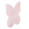 Pink Jadestone Scraping Board Butterfly Shape Massaging Gua Sha Board Scrapping Tool