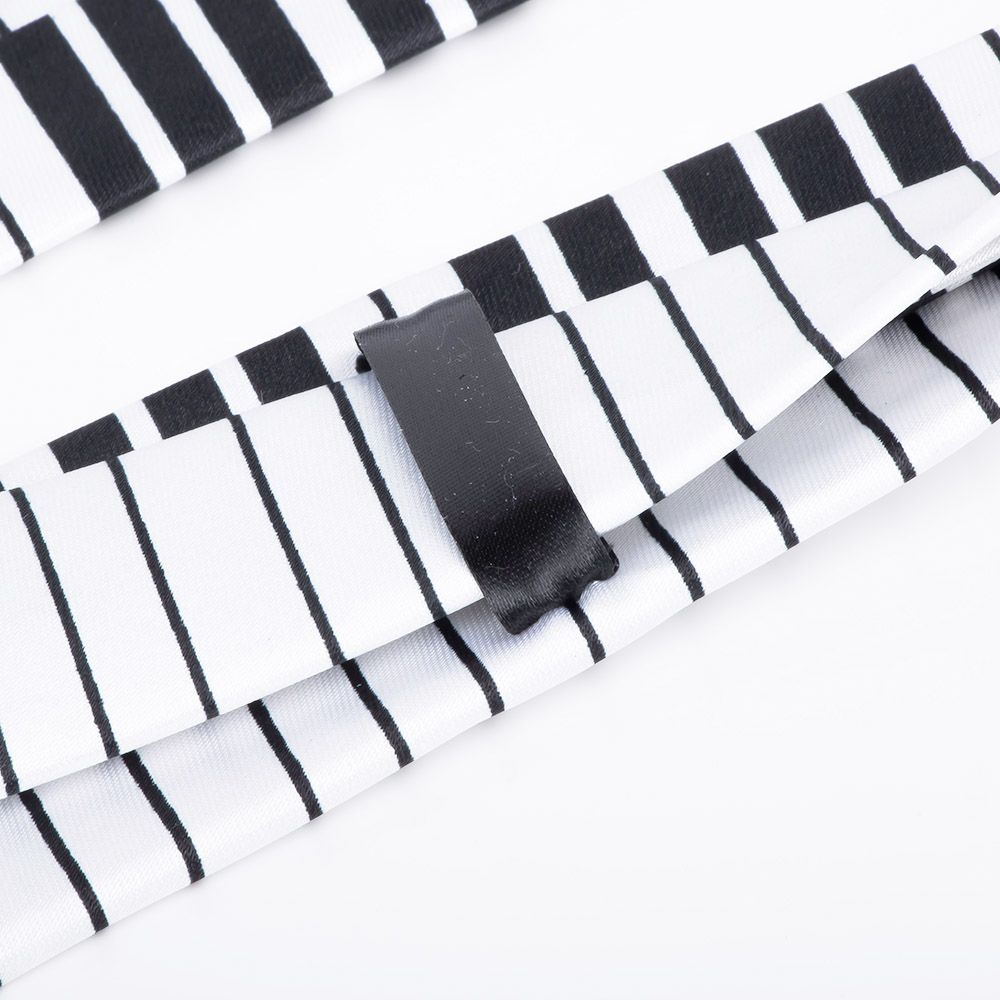 Classic Keyboard Piano Men Necktie Tie Music Tie Casual