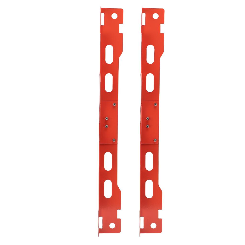 2 Sets Automotive Toe Alignment Tool Accurate Alloy Steel Universal Hole Design Wheel Alignment Tool Red