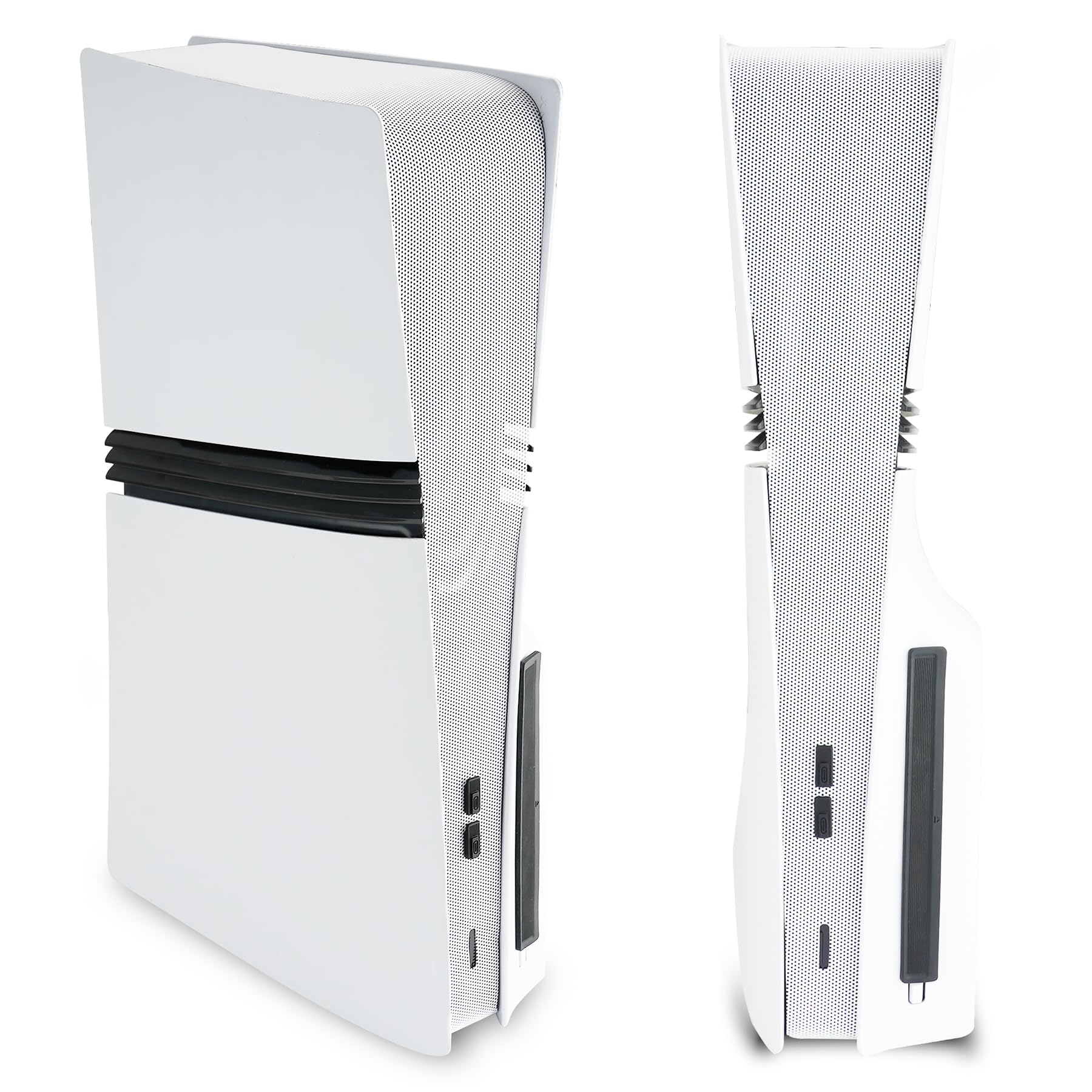 

PlayVital PS5 Pro Dust Filter Silicone Plug Dustproof Accessory Port Easy White & Set, (Includes Cover), Installation, білий