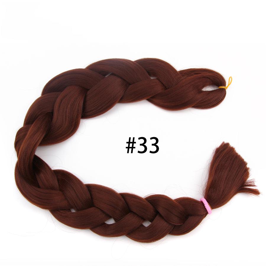 

Длинные плетенные крючком волосы 165 г Xpression Jumbo Braid волосы чистого цвета синие фиолетовые розовые серые синтетические волосы для косичек