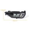 LED Fog Lamp For Volvo XC60 XC90 S90 V90 2018 2019 2020 2021-2025 Front Foglight Daytime Running Light DRL 31395865 31395866 12V
