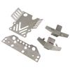 For MJX HYPER GO 1/12 H12Y H12Y+ H12P Remote Control Car Upgrade Accessories Non Destructive Installation 304 Chassis Armor