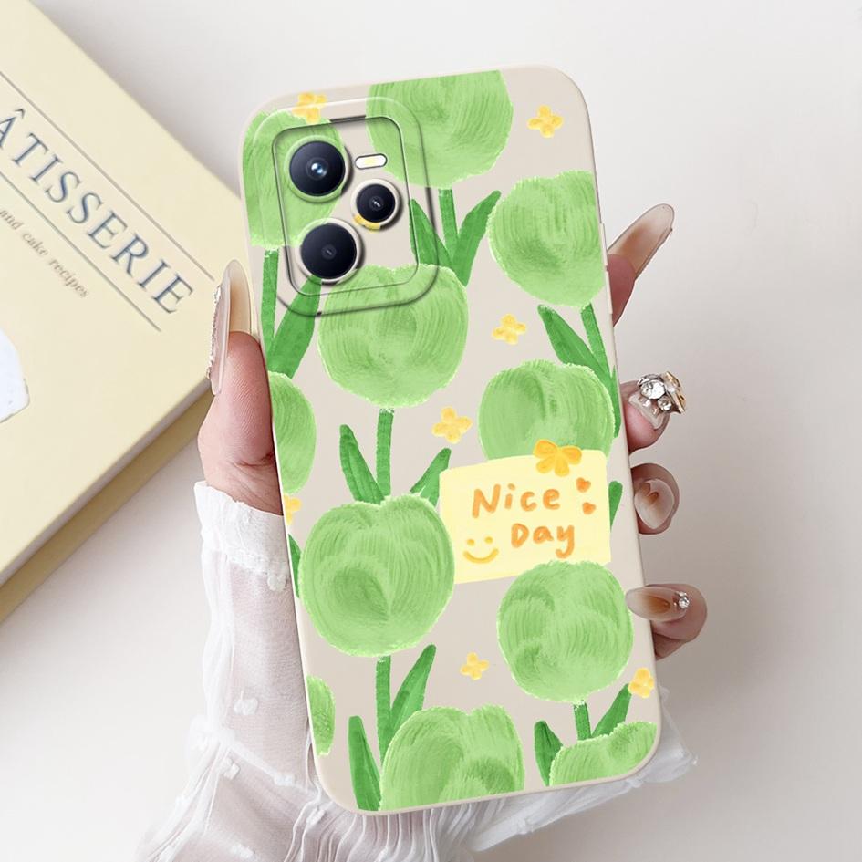 For Realme C35 Case Realme Narzo 50A Prime Phone Cover Cute Cartoon Camera Protection Soft Funda For Realme Narzo 50A C 35 Coque