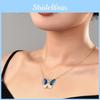 Modern Magnetic Butterfly Necklace With Customizable Color And Length Women For