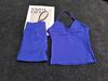DFYNE Sports Vest & Halter Bra 3/4 Shorts Set