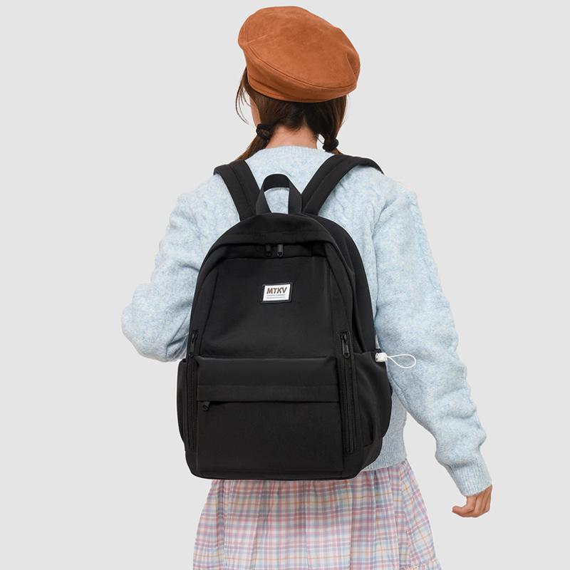 Campus Backpack Student School Bag Women's Large Capacity Backpack