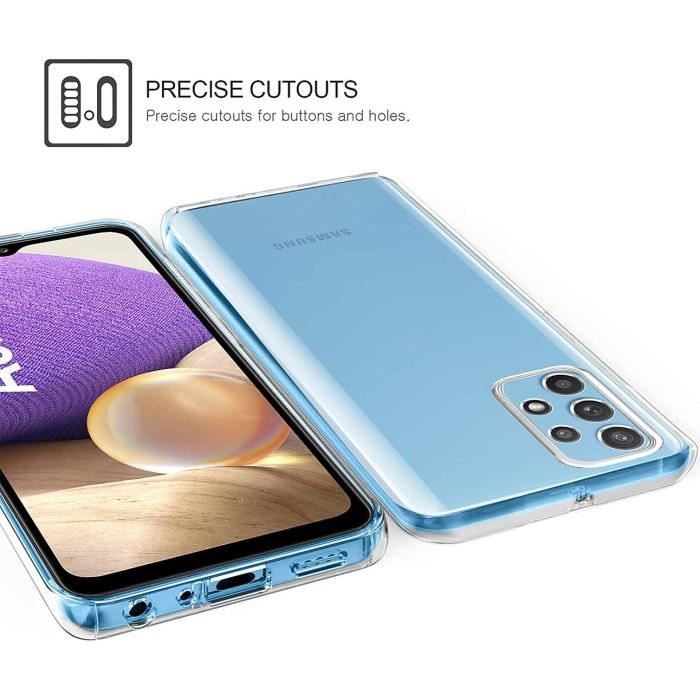 Coque - Samsung - A32 5G - TPU Souple - Anti-Choc - Anti-Rayure - Transparent