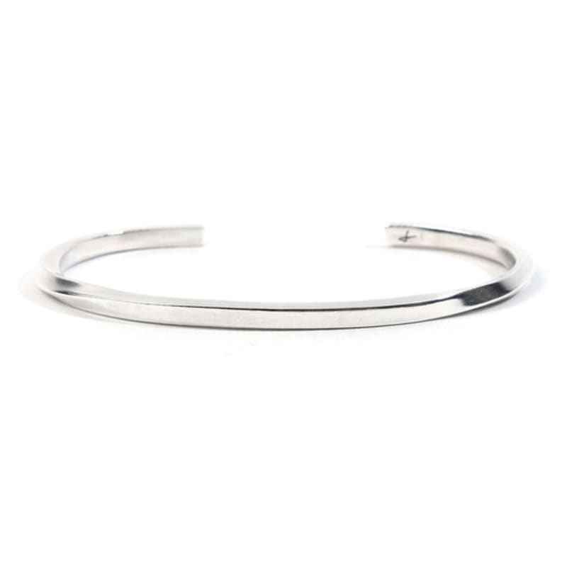 SEWNSWEN SILVER TWIST BANGLE