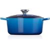 Cast Iron Roaster Le Creuset Signature Round 24 Cm Azure 4.2 L (21177242202430)