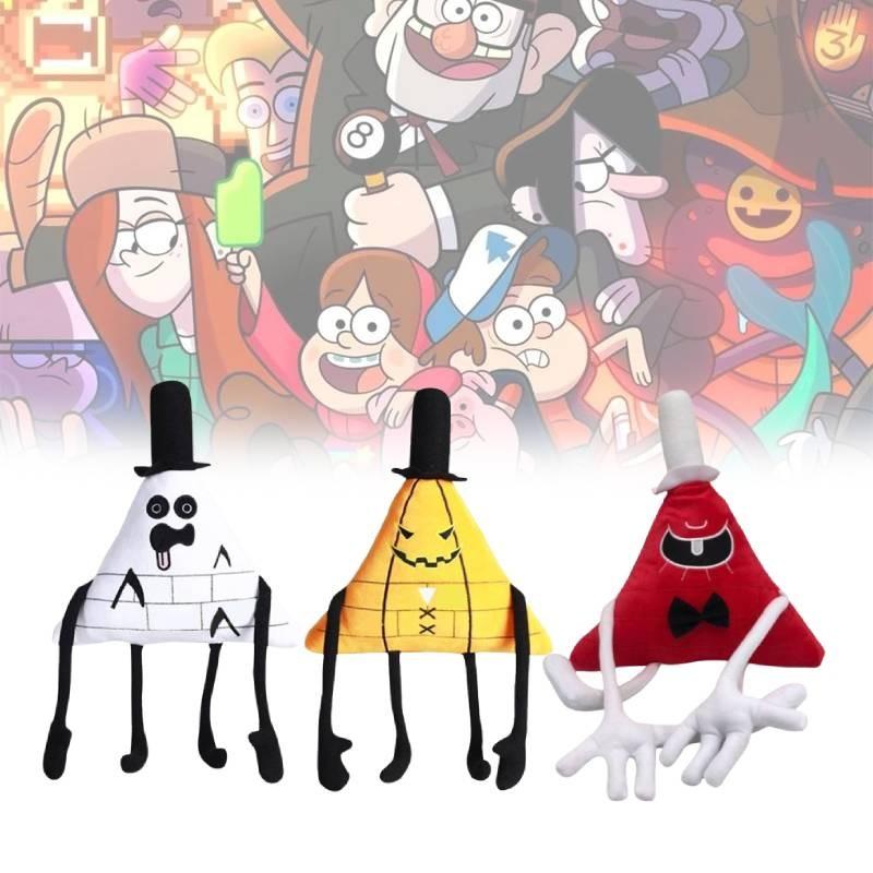 Falls Triangle Gravity Plush Toy Cute Cartoon Children Halloween Dolls Gift