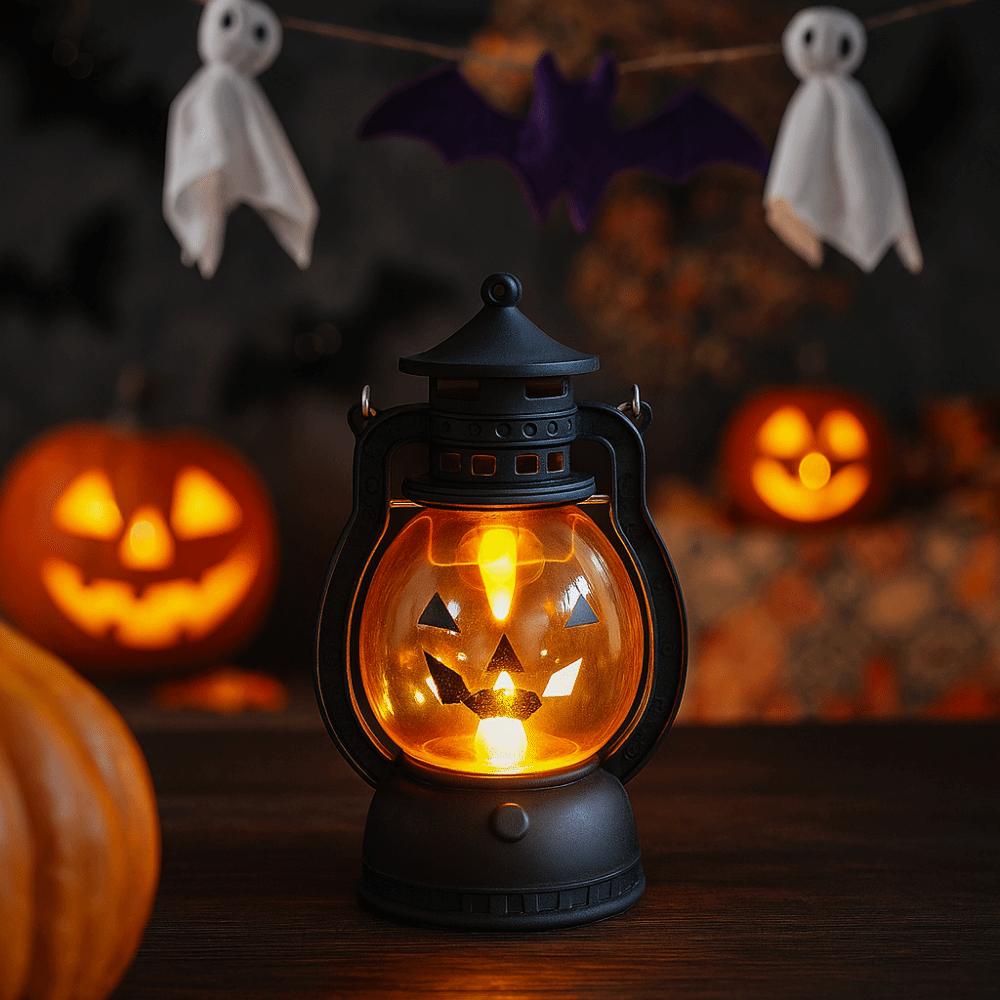 Durable LED Night Light Creative Halloween Ornament Halloween Pumpkin Lantern  Home Decor