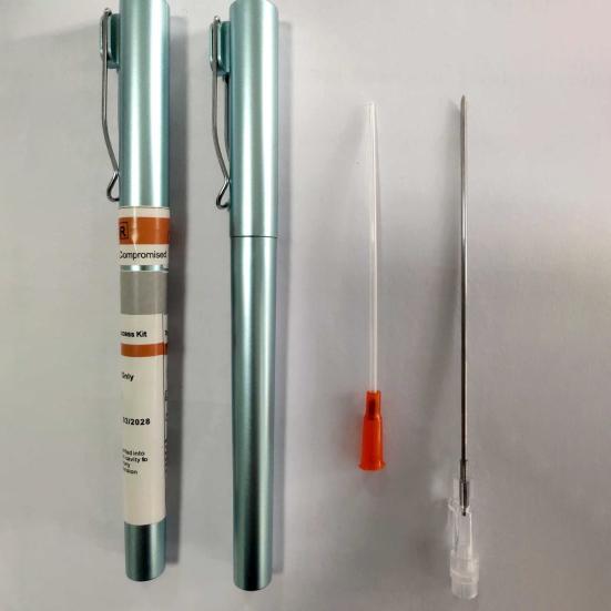 1/2Pcs Outdoor Chest Decompression Needle Tension Pneumothorax Relief Portable Body Piercing Needle Emergency First Aid Equipment
