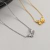 2025 Embossed Butterfly Necklace: 18K Gold-Plated Stainless Steel, Women's Niche Design, Non-Fading