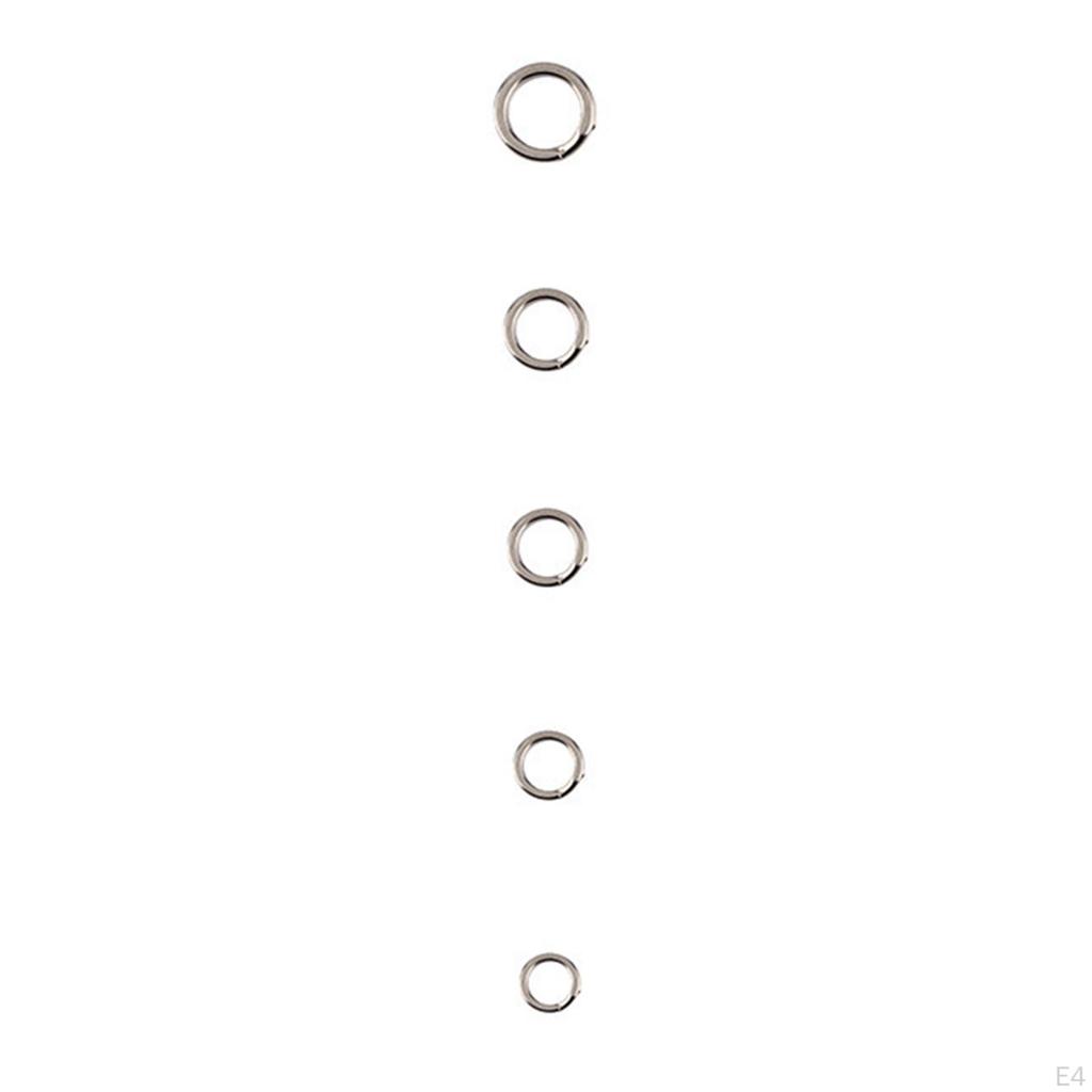Fishing Split Rings Assortment for Bass Gear