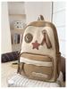 Korean-Style Cartoon Backpack: Lightweight, Waterproof, Large Capacity for Elementary Students
