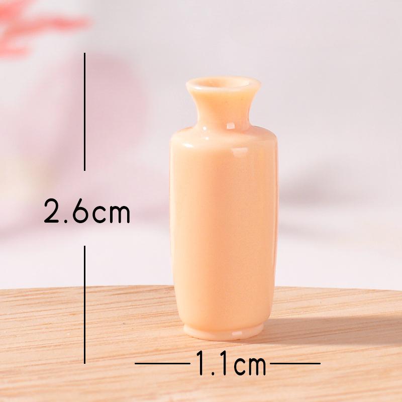 

Маленькие цветочные вазы Микро-ландшафтные фарфоровые вазы Смоляные модели Маленькие украшения Реквизит для сцены Stick down