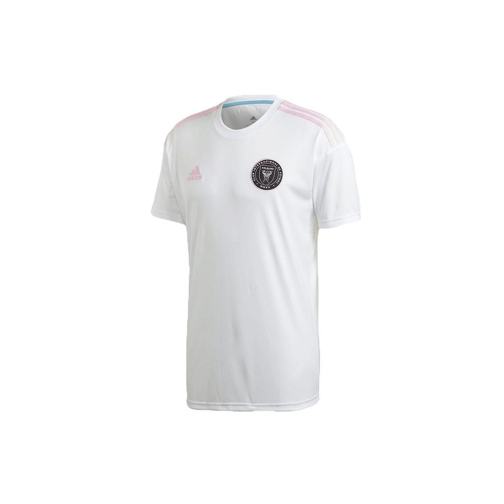 Adidas Soccer Jerseys Men's White Moderate Straight Fit EH8628