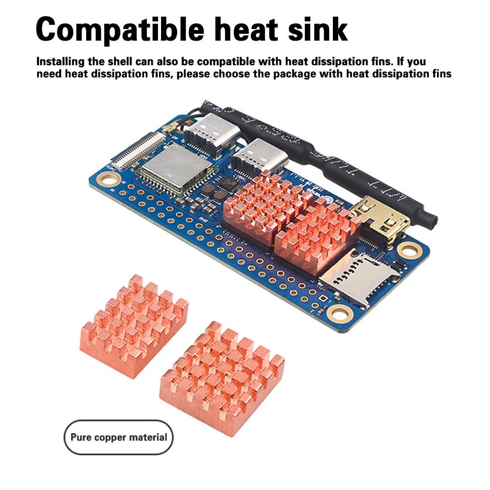 

For Pi Zero 2W Development Board Transparent Acrylic Shell For Pi Zero Display Protective Case Accessories U7V7