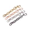 Cadena de Extensión para Bolso de Aleación Cadena Metálica con Gancho Redondo Transformación de Bolso de Axila Hombro Bolsos Cruzados Cadena de Extensión