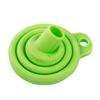 Convenient, Durable, Heat-Resistant Silicone Funnel, Folding Funnel for Pouring, Green