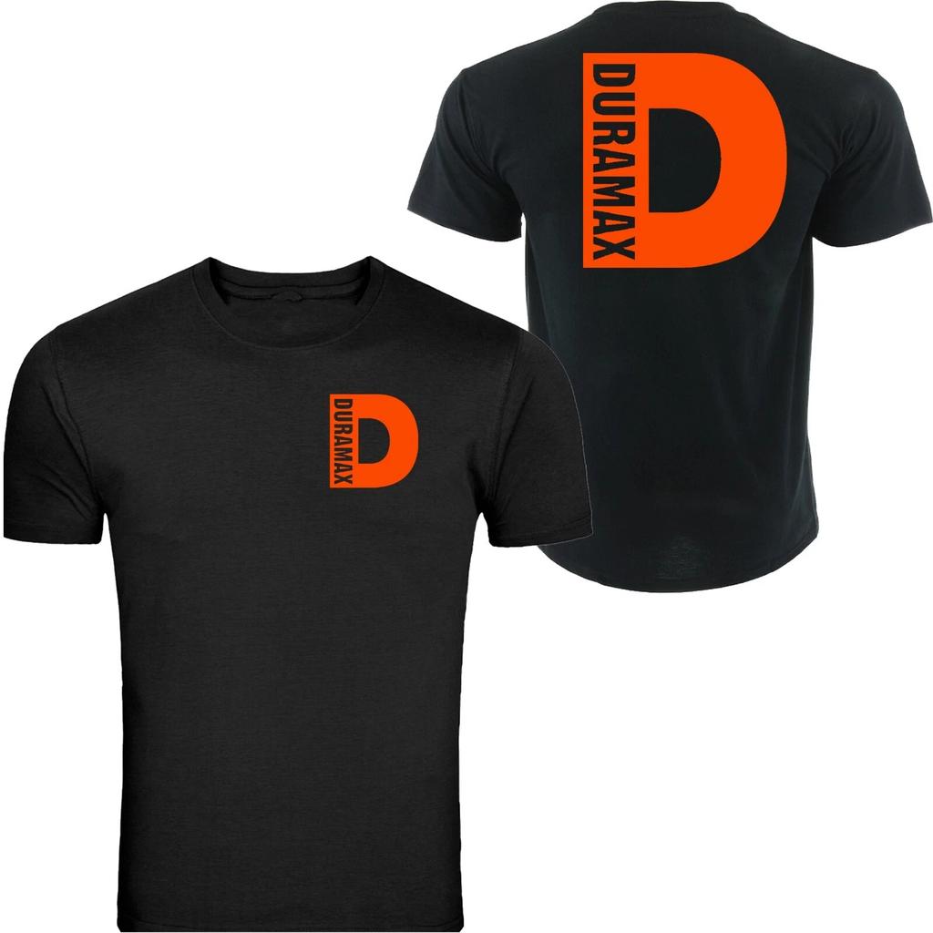 Duramax Big D Design TShirt Unisex Black Color Front Back S 4XL